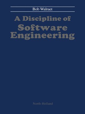 cover image of A Discipline of Software Engineering